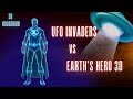 Mind-Blowing Hologram Fight: UFO Invaders vs Earth’s Hero 3D