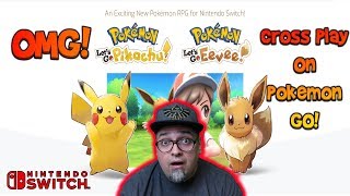 Pokemon Go & The Switch Collide! New Pokemon Game Announced! Let's Go Pikachu Eevee Reaction
