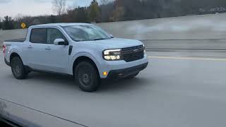 FORD MAVERICK TREMOR SPOTTED FREEWAY DRIVING