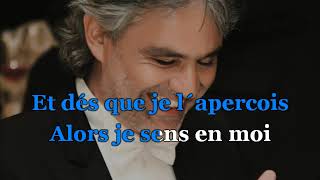 La Vie en Rose Andrea Bocelli ft. Edith Piaf Karaoke Ritchie´s