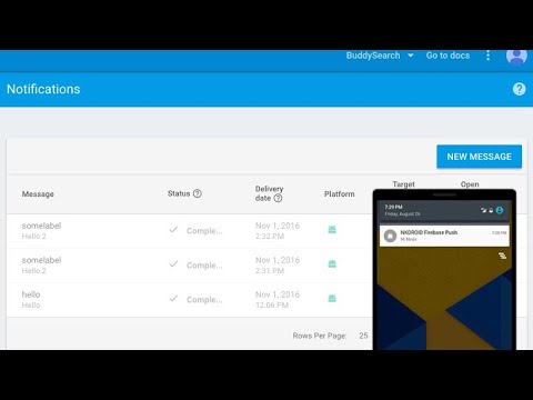Firebase cloud messaging in android