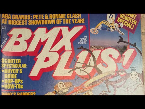 BMX Plus magazine April 1987