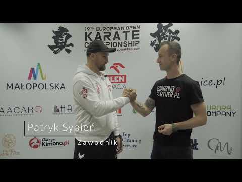 Patryk Sypień o 19th European Open Karate Championship Mistrzostwa Europy Open Myślenice 2022