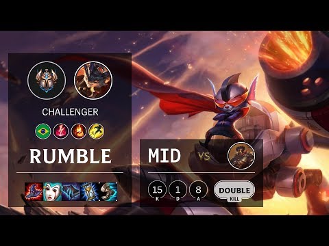 Rumble Mid vs Viktor - BR Challenger Patch 10.11