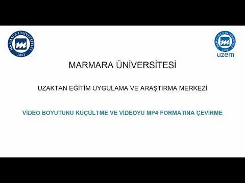 Yardımcı Araçlar | Online Ders Platformu | Marmara Üniversitesi