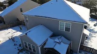 Snow in Summerville, SC