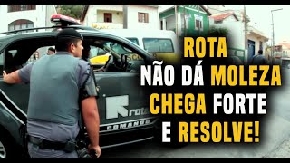 Roubo a residência a ROTA chega forte!