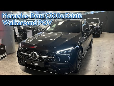 BRAND NEW 2025 Mercedes-Benz C300e Estate Walk around POV