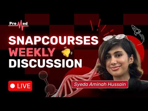 Snapcourses Weekly Test 01 Discussion: Your way to crystal clear concepts