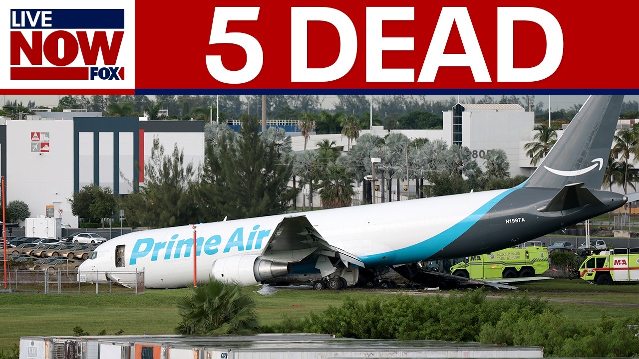 BREAKING: 5 dead, 5 injured in Amazon cargo plane crash