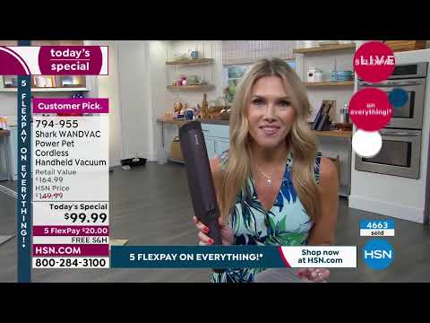 HSN | Summer Home Solutions Celebration - Shark Cleaning 07.03.2022 - 10 AM