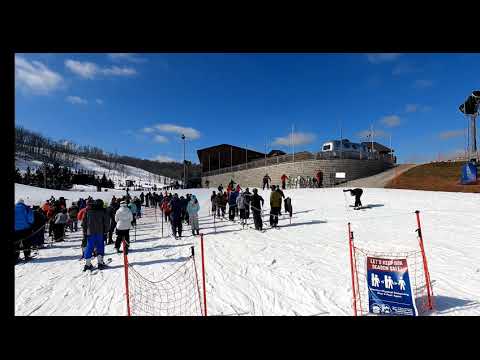 Perfect North Slopes! Ski slopes tour.