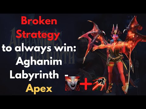 Broken Strategy to always win: Aghanim Labyrinth  - Apex QUEEN OF PAIN (QOP)