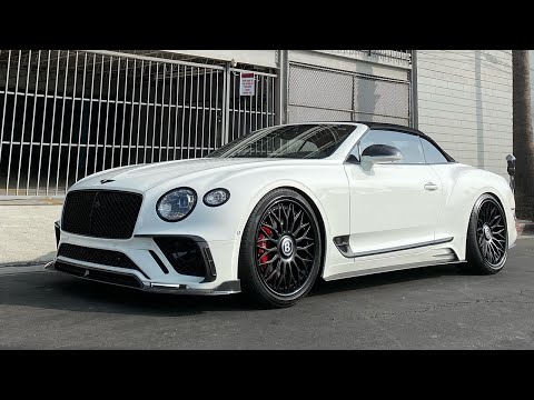 Craziest Bentley GTC Mansory RDB Wheels $400k Build