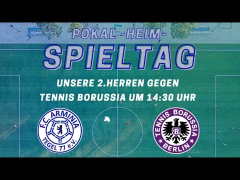 Tennis Borussia gg FC Arminia Tegel Pokalspiel🏆 ROTE KARTEN 🟥UNGLAUBLICHE TORE ⚽️🤯