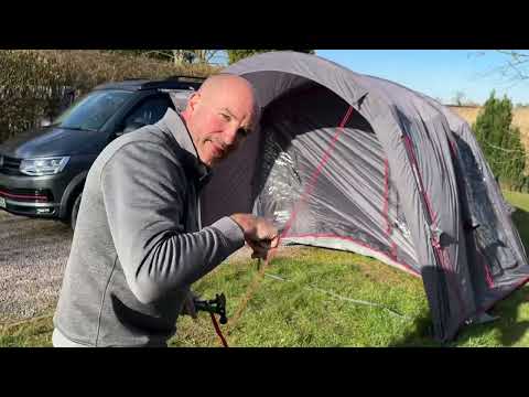 ERECTING THE AWNING (VANGO COVE 2)