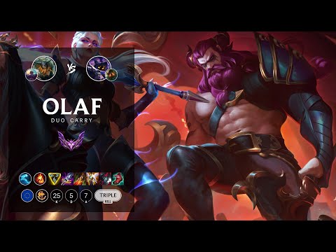 Olaf ADC vs Veigar - EUW Master Patch 12.9