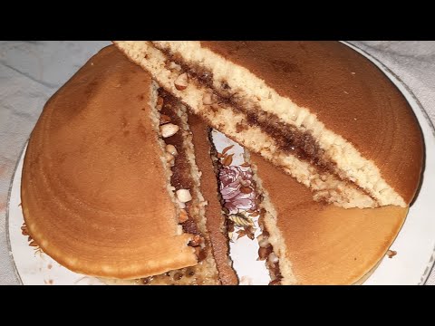 Dora cake with almonds | kids favourite Doraemon's doracake | by arifa | ARIFA'S RECIPES 💖