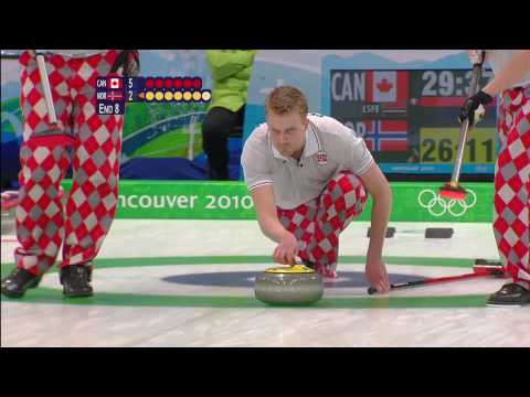 Men's Curling Full Gold Medal Match - CAN v NOR  - Vancouver 2010 Olympics