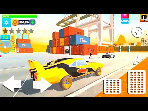 Reg City Open World Police Officer Car Escaping Driving Simulator 👉 ANDROID GAMEPLAY