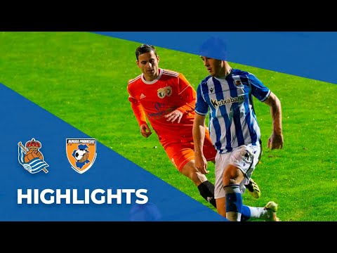 HIGHLIGHTS | Real Sociedad C 2 - 2 Burgos Promesas | Zubieta |