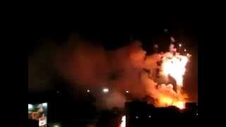 preview picture of video 'Thrissur pooram -2012 Sample Fire works.mp4'