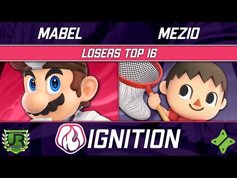 Ignition 238 LOSERS TOP 16 - EDM | Mabel (Dr Mario) vs Aura | Mezio (Villager)