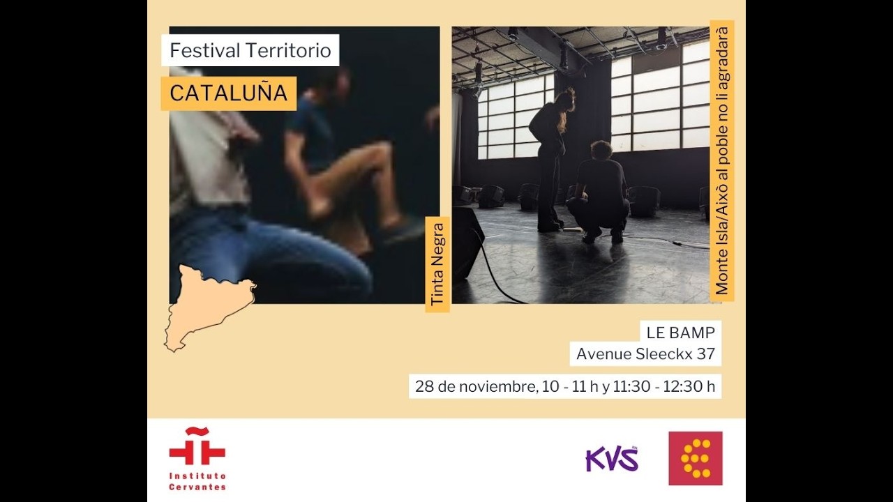 Festival Territorio 2025 (Europalia): Tinta negra, Cataluña