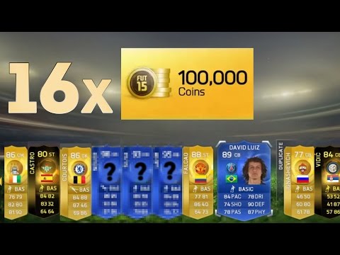 16 x 100K PACKS | FIFA 15 CRAZY TOTY PACK OPENING | AWESOME TOTY IN PACKS