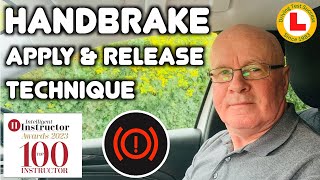 How to use the handbrake in a manual car | Apply & release parking brake | Paul Kerr Driving School