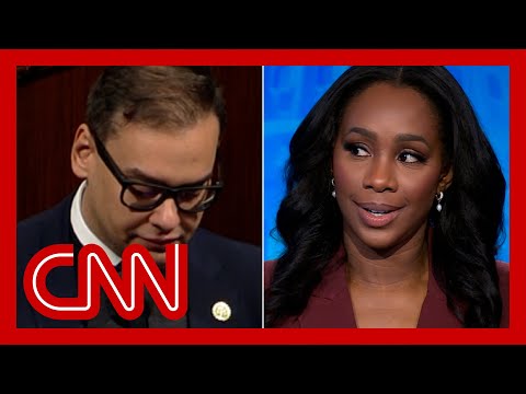 George Santos gives Holocaust speech. See CNN anchor's reaction