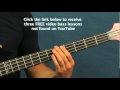 easy bass guitar song lesson crazy train ozzy ...