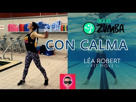 CON CALMA - AquaZumba SPLITSCREEN underwater - Léa Robert