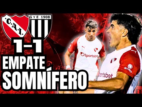 😴 REACTION #INDEPENDIENTE 1-1 #GIMNASIA (MZA) | Nelson Lafit