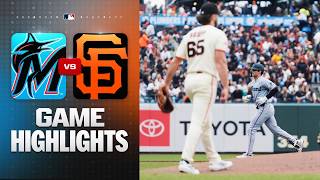 Marlins vs. Giants Game Highlights (4/26/26) | MLB Highlights