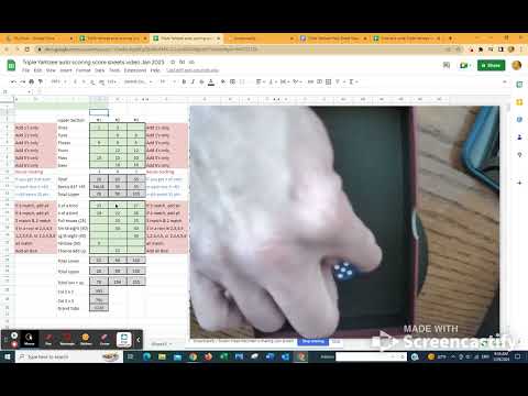 Triple Yahtzee how to play - YouTube