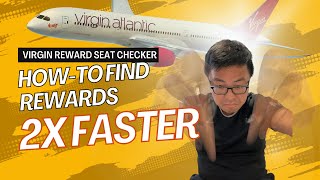How to Find Virgin Atlantic and Delta Partner Awards 2x FASTER | Virgin Reward Seat Checker