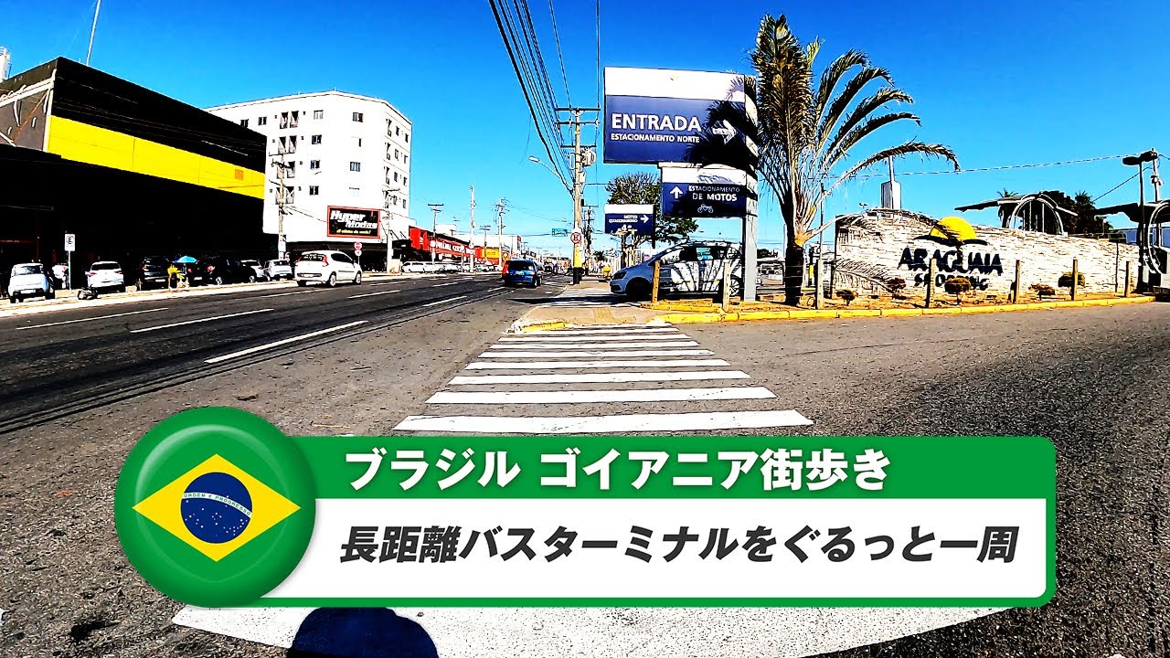 【ブラジル】ゴイアニア⑤長距離バスターミナルをぐるっと一周