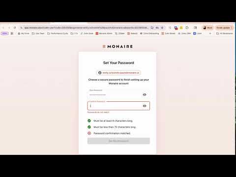 Steps to Complete Account Setup
