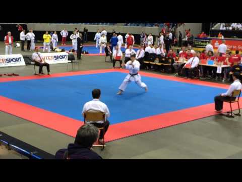 13th SKIF E.C. - Final Kata Gojūshiho Dai - Volodymyr Prokopiv Ukraine - First place
