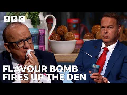 A food pitch gets spicy in the Den 🌶️ | Dragons’ Den - BBC