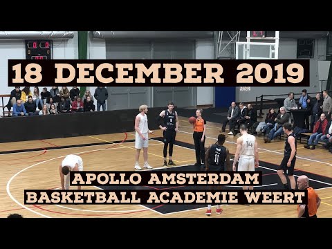 ReLive: APOLLO AMSTERDAM vs BAL WEERT | BASKETBALL CUP