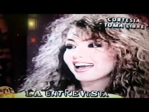 Thalia Entrevista Toma Libre 1996 Mexico