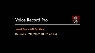 Jewel Box - Jeff Buckley