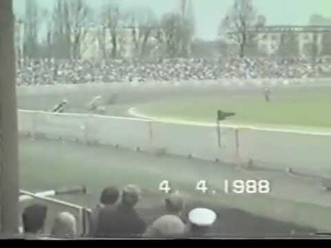 Sezon 1988 DMP Polonia Bydgoszcz - Apator Toruń  4.04.1988.flv