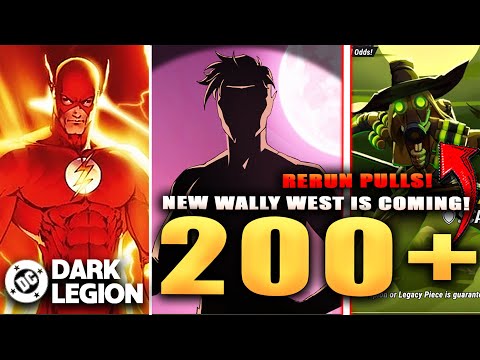 *BRAND NEW* WALLY WEST IS COMING & SCARECROW RERUN 200+ PULLS! (DC: Dark Legion)