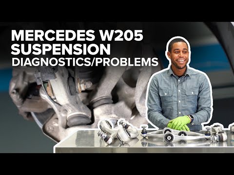 Mercedes-Benz W205 Suspension Diagnostic & Maintenance Guide (Struts, Bushings, & Control Arms)