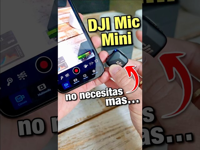 Vídeo relacionado con dji Mic Mini (2 TX + 1 RX), Audio Rico en Detalles, micrófono lavalier inalámbrico para cámara/Android, vlog para 2 Personas, producción en Equipo
