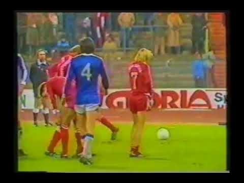 ECC 1980-81. Quarter-finals. Bayern München - Banik Ostrava. Highlights.
