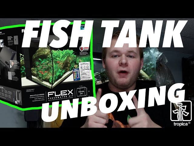 FLUVAL FLEX FISH TANK UNBOXING!